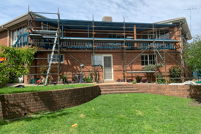 residential scaffolding