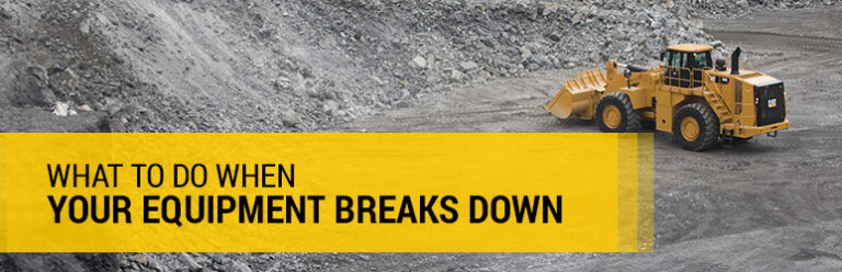 Equipment breaks constantly